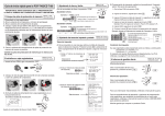 Guía de inicio rápido para la PCR-T465/CE