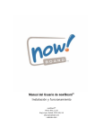 Manual del Usuario de now!Board™ Instalación y funcionamiento