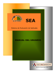 SEA Manual de usuario