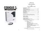 CODIGUS 3 RF Panel de Alarma PPA MANUAL DEL USUARIO