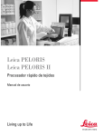 Leica PELORIS, Leica PELORIS II Manual de