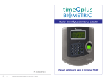 timeQplusBiometric hardward user manual 42407.pmd