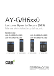 AY-G/H6xx0 Instalación y manual del usuario