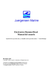 Electronica HammerHead Manual del usuario