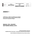 Anexo 1 Codificación 2015 - Instituto Nacional de Salud