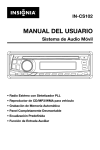 MANUAL DEL USUARIO Sistema de Audio Móvil