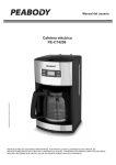 Cafetera eléctrica PE-CT4206