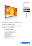 Catálogo de producto: Philips BDL5520QL/00 (spa pdf)