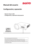 Configuración y operación Manual del usuario