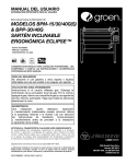 modelos bpm-15/30/40g(s) & bpp-30/40g sartén