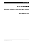 Fusion IV DVR User Guide (SP)