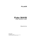 Manual fluke 41b
