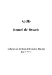 Apollo Manual del Usuario