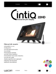 Cintiq 22HD Manual del usuario