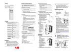 ES / ACS550-01/U1, IP54 / UL Type 12, Quick Start Guide