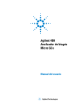 Agilent 490 Analizador de biogás Micro GCs Manual del usuario