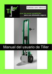 Manual del usuario de Tiller