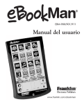 eBookMan Manual del usuario - Franklin Electronic Publishers, Inc.