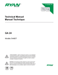 GA 24 Technical Manual Manuel Technique