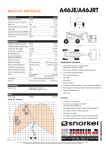 Snorkel FRENCH Spec Sheets