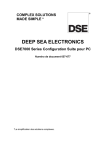 DEEP SEA ELECTRONICS DSE7000 Series Configuration Suite