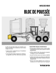 BLOC DE POUSSÉE - Volvo Construction Equipment