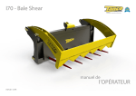 I70 - Bale Shear l`OPÉRATEUR