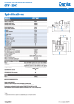 Spécifications GTHTM-3007