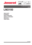 IPL, LM2150, JNA600SC, 2003-05, Lawn Mower