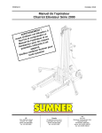 Manuel de l`opérateur Charriot Elévateur Série 2000