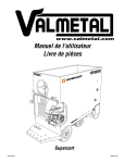 Manuel de l`utilisateur Livre de pièces www.valmetal.com Supercart