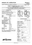 MANUEL DE L`OPÉRATEUR PD10X-X - TECH