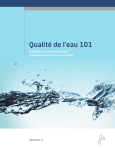 Qualité de l`eau 101 - Water Quality Training