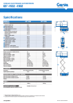 GSTM-1532 -1932 Spécifications