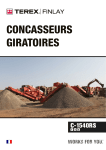 CONCASSEURS GIRATOIRES