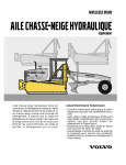 aile chasse-neige hydraulique - Volvo Construction Equipment