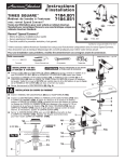 Instructions d`installation