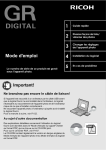 GR DIGITAL Camera User Guide