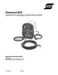 Powercut 650 - ESAB Welding & Cutting Products