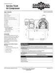 Service Truck Air Compressor - CH