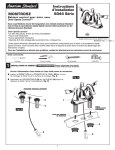 Instructions d`installation MONTROSE 6044 Série