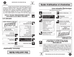 Guide d`utilisation et d`entretien U