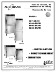 • InstallatIon • FonctIonnement • entretIen - Alto