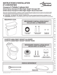 instructions d`installation et d`entretien