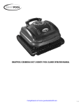 (nc71) robotic pool cleaner operation manual