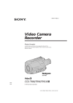CCD-TR86/TR96/TR916 Video Camera Recorder