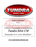 manuel utilisateur - Tundra International