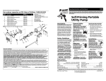 Self-Priming Portable Utility Pump