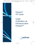 Passport ITE user guide