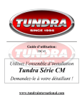 manuel utilisateur - Tundra International